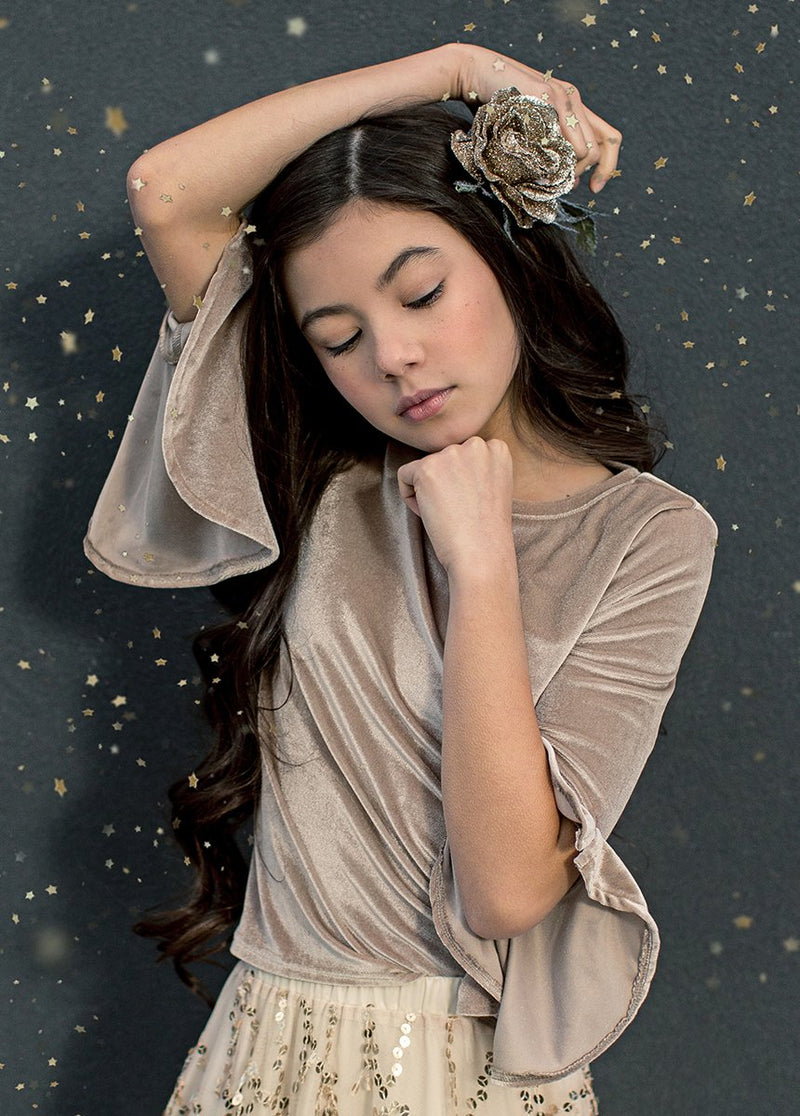 Fawna Top in Velvet