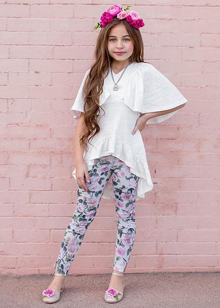 Hailey Flat in Blush