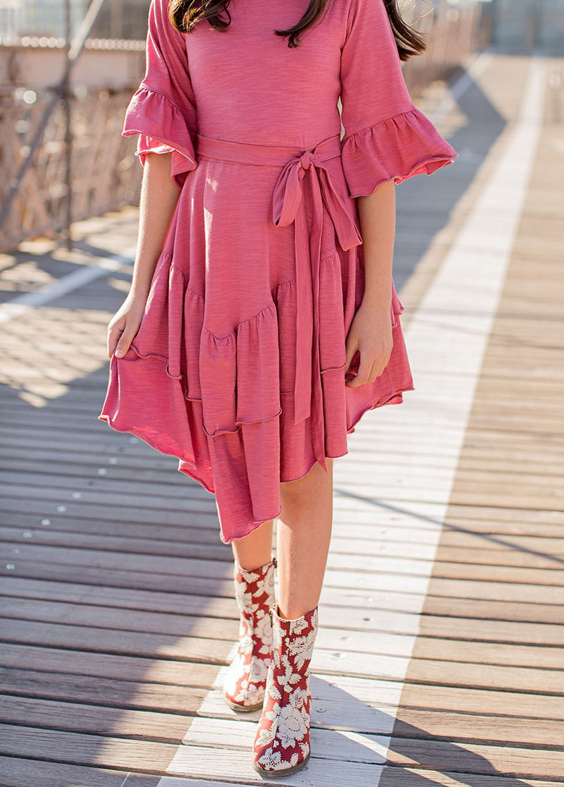 Florence Dress in Rose