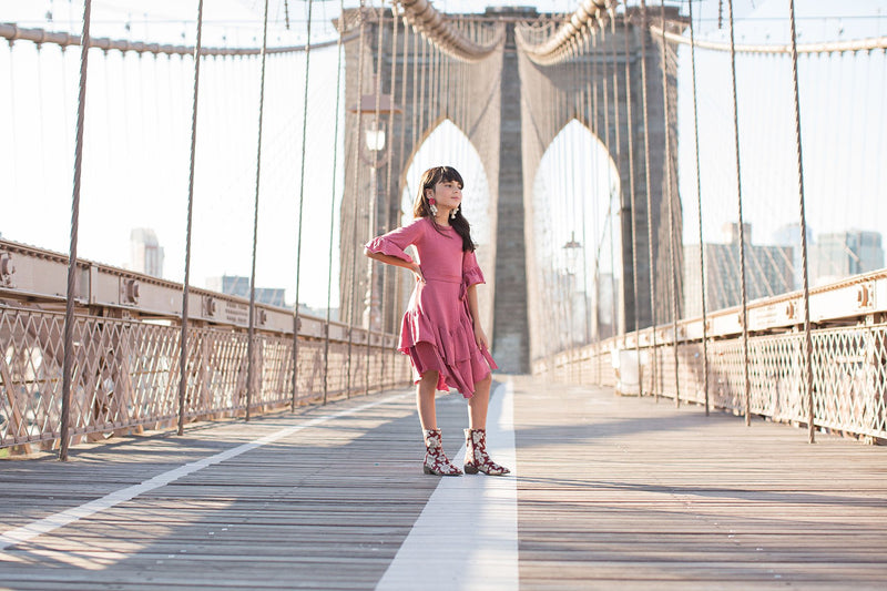 Florence Dress in Rose