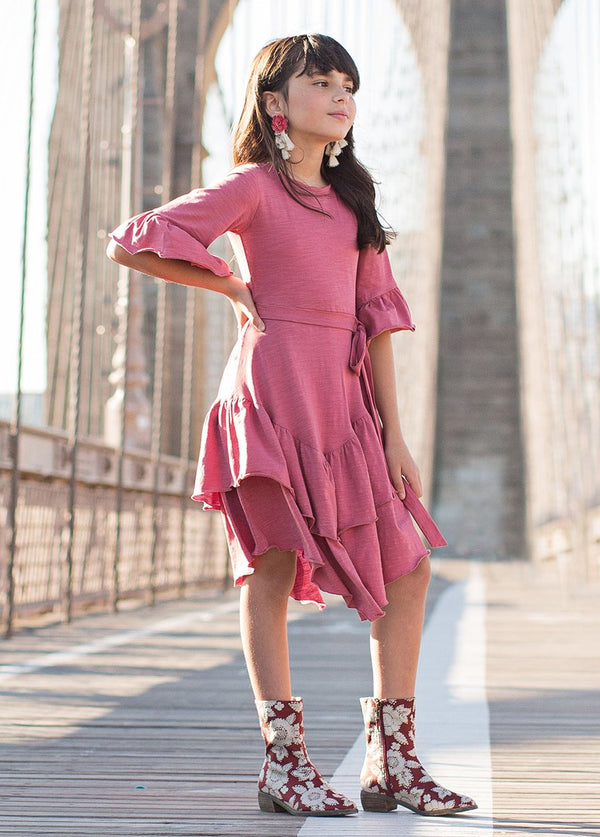 Florence Dress in Rose