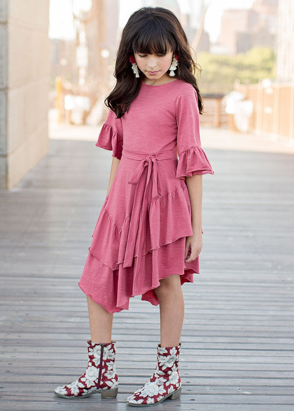 Florence Dress in Rose