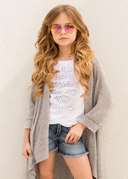 Always Flowers Drape Tee