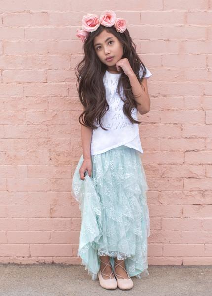 Always Flowers Drape Tee