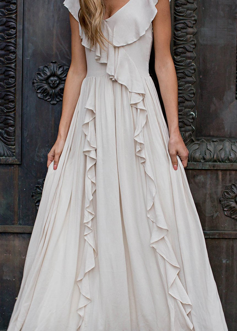 Genevre Dress in Cream