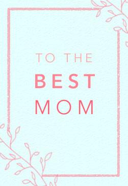 Best Mom Gift Card