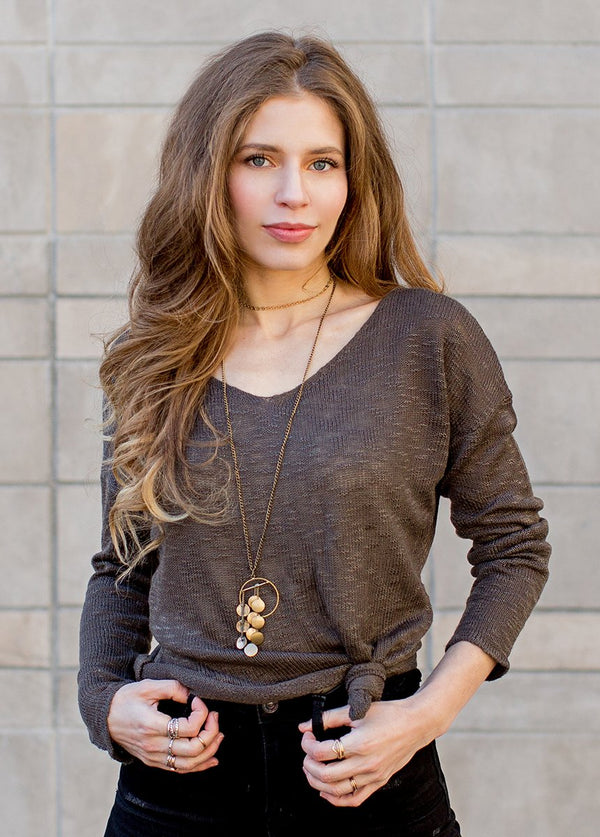 *NEW* Gillian Sweater in Grey