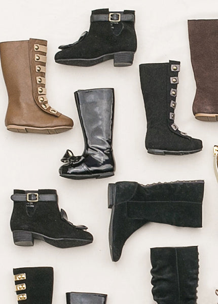 Sample Box -- Girl's Boots -- 3 Pairs