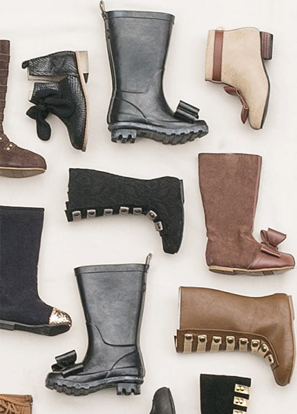 Sample Box -- Girl's Boots -- 3 Pairs