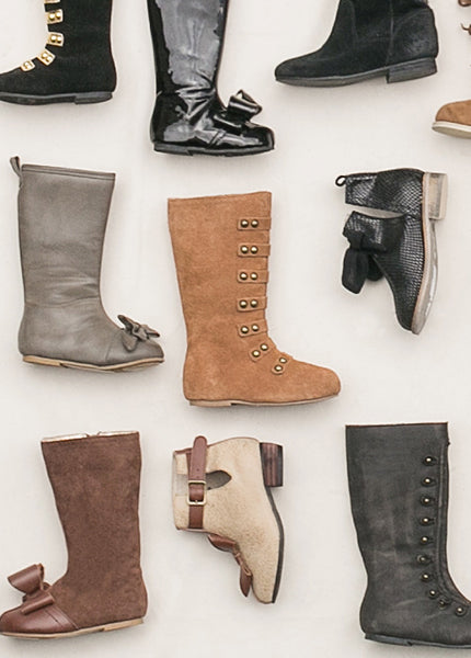 Sample Box -- Girl's Boots -- 3 Pairs
