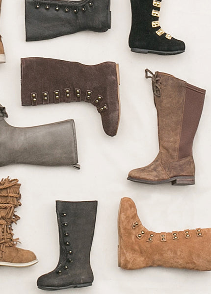 Sample Box -- Girl's Boots -- 3 Pairs