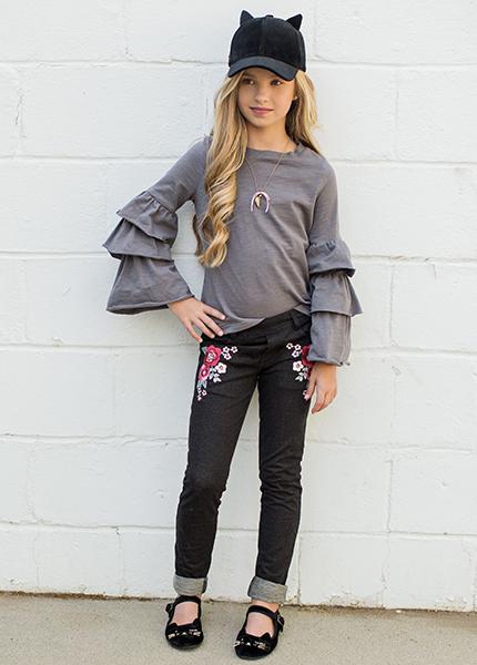 Alexandria Jeggings in Black