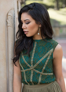 *NEW* Hartley Top in Olive