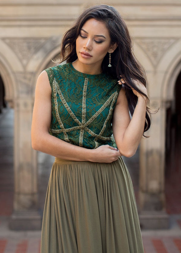 *NEW* Hartley Top in Olive