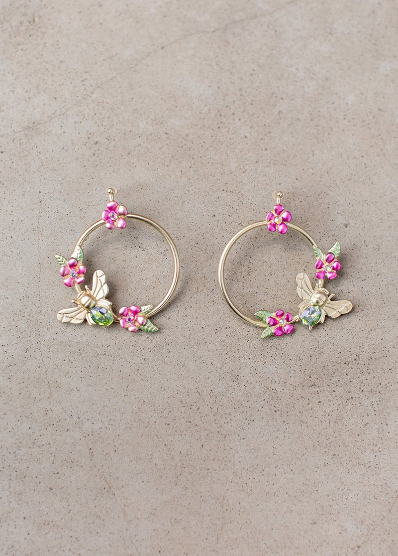 Honey Bee Earrings