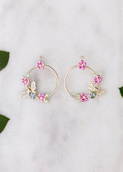 Honey Bee Earrings