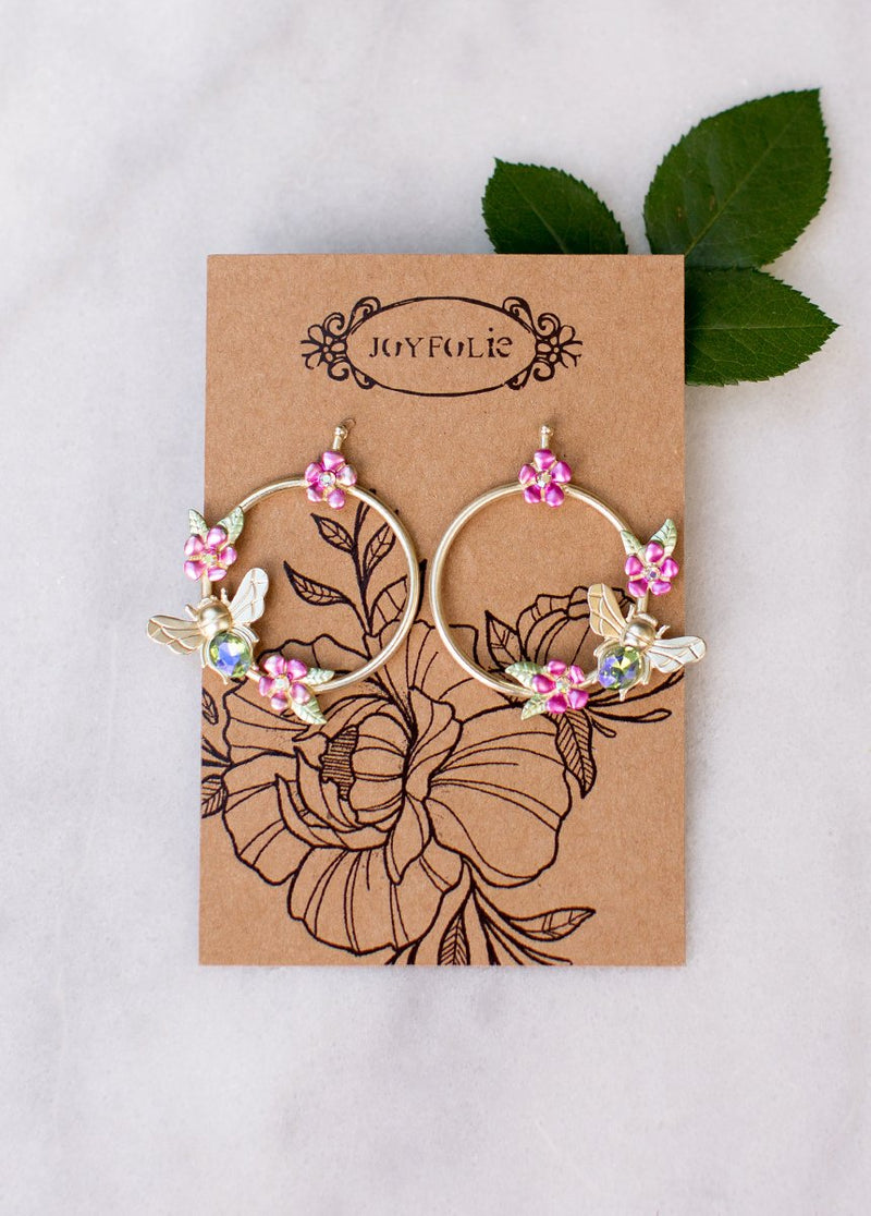 Honey Bee Earrings