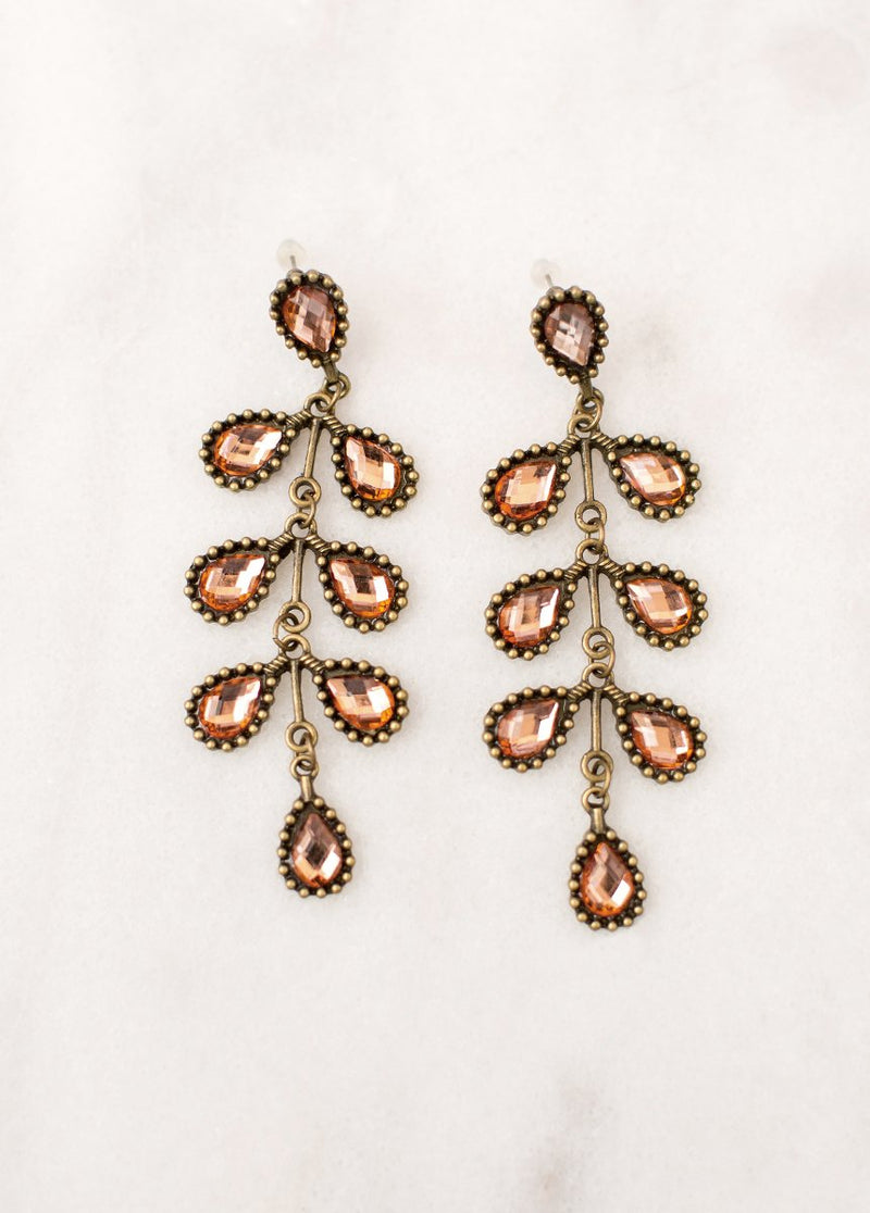 Isabeau Earrings in Pink