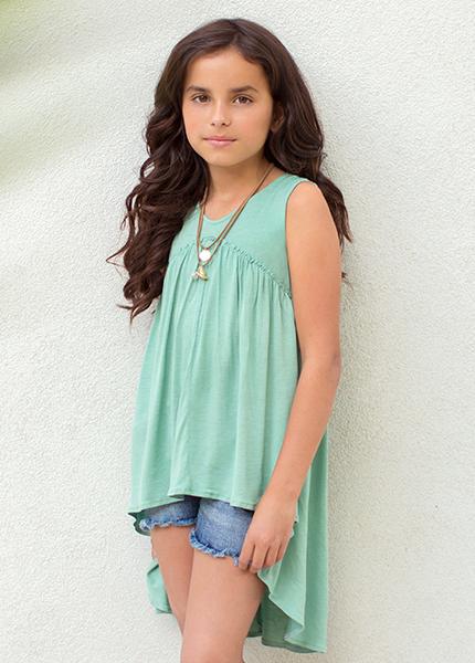 Izzy Top in Jade