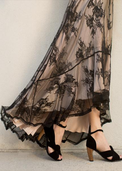 Scarlet in Ebony