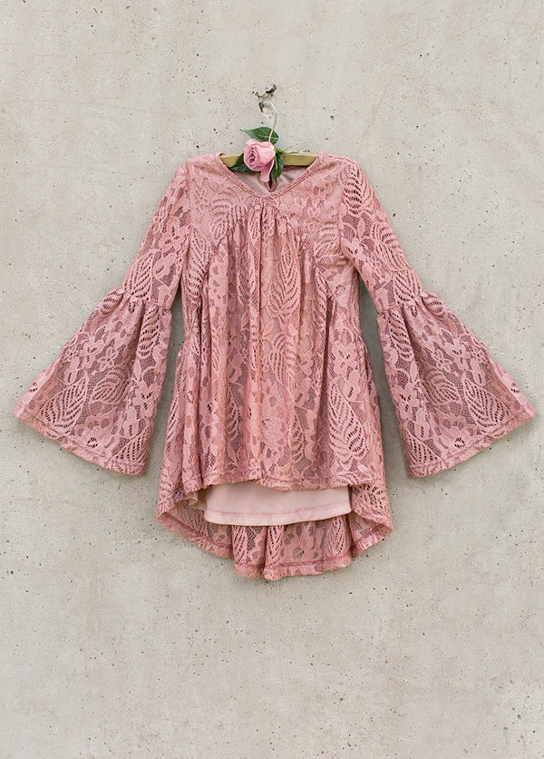 Julia Top in Dusty Coral