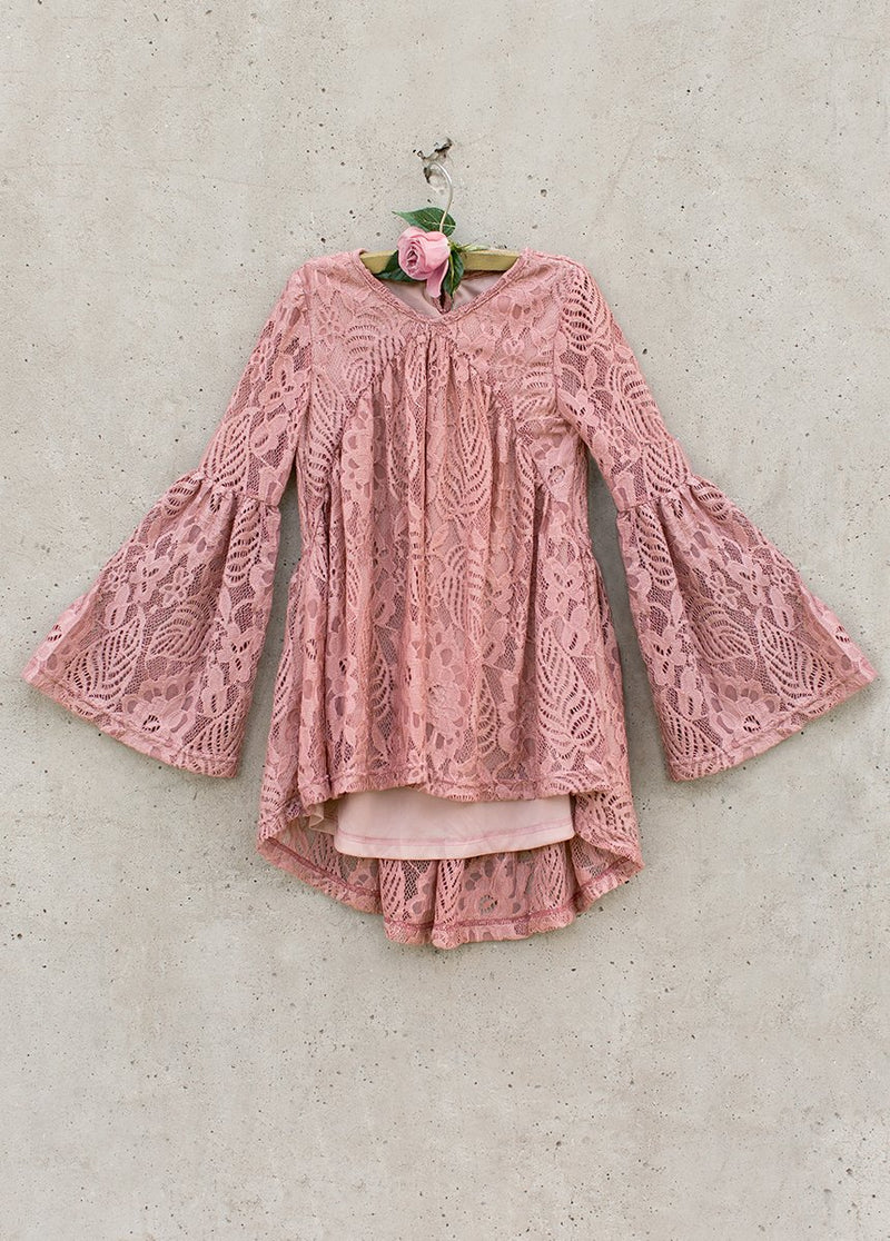 Julia Top in Dusty Coral