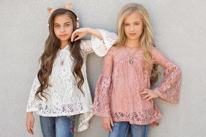 Julia Top in Dusty Coral