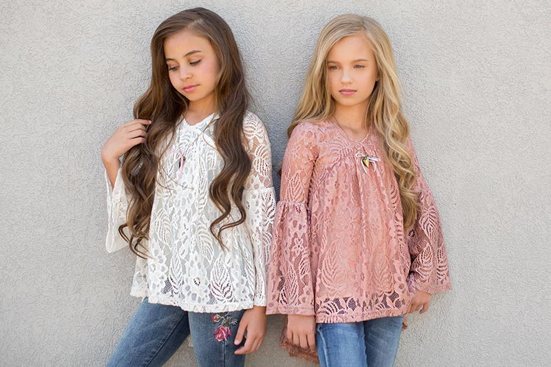 Julia Top in Dusty Coral
