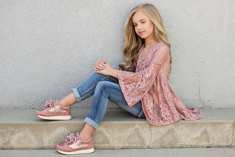 Julia Top in Dusty Coral