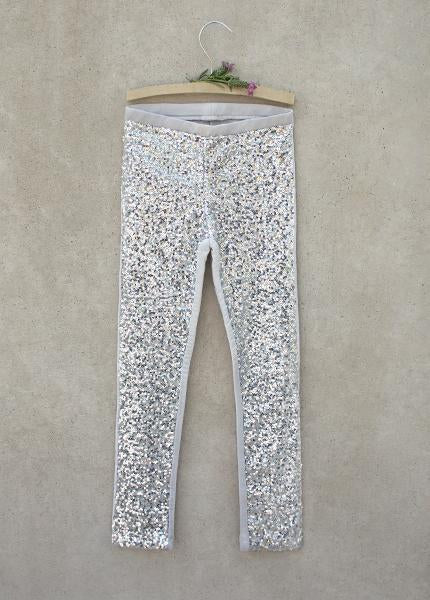Juno Leggings in Silver