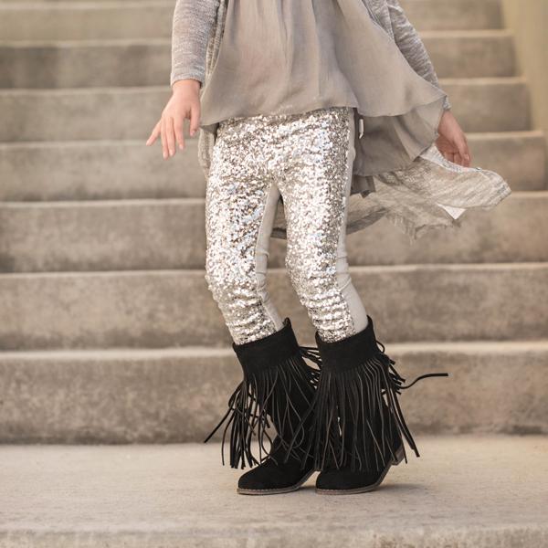 Juno Leggings in Silver