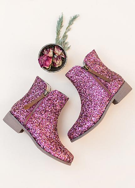 *SOLD OUT* Kaitlin Bootie in Berry