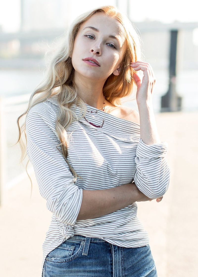 Kara Top in Stripe