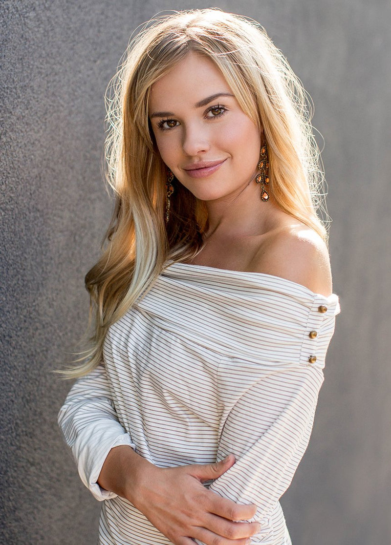 Kara Top in Stripe
