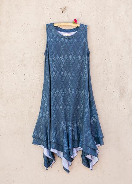 Karina Dress in Indigo
