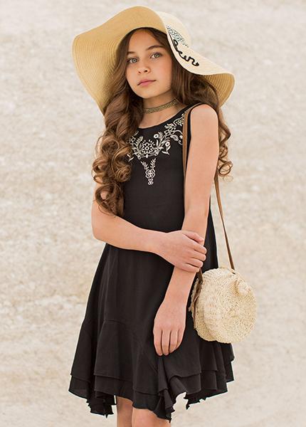 Karina Dress in Black