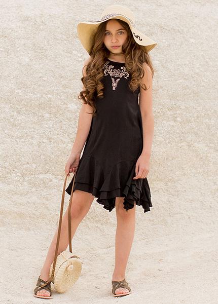 Karina Dress in Black