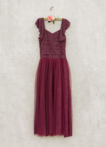 Katri Dress in Burdgundy Size 7
