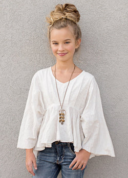 *NEW* Kayla Top in Cream