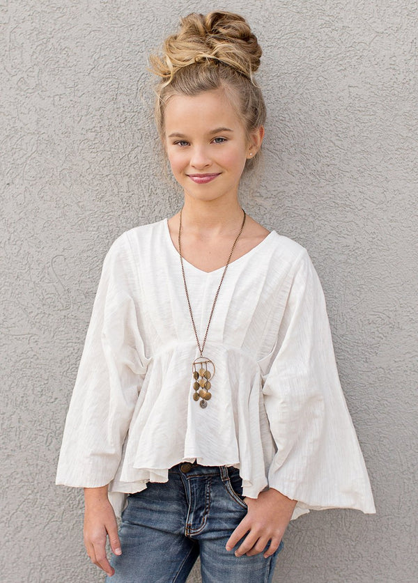 *NEW* Kayla Top in Cream
