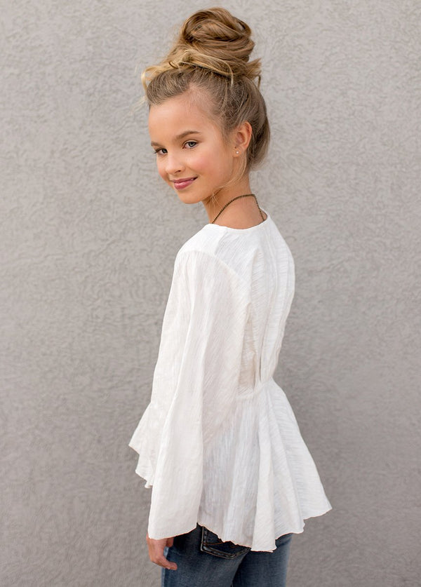 *NEW* Kayla Top in Cream