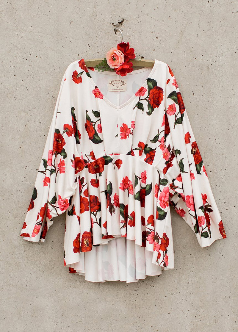 *NEW* Kayla Top in Red Floral