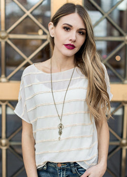 Kenna Top in Nude