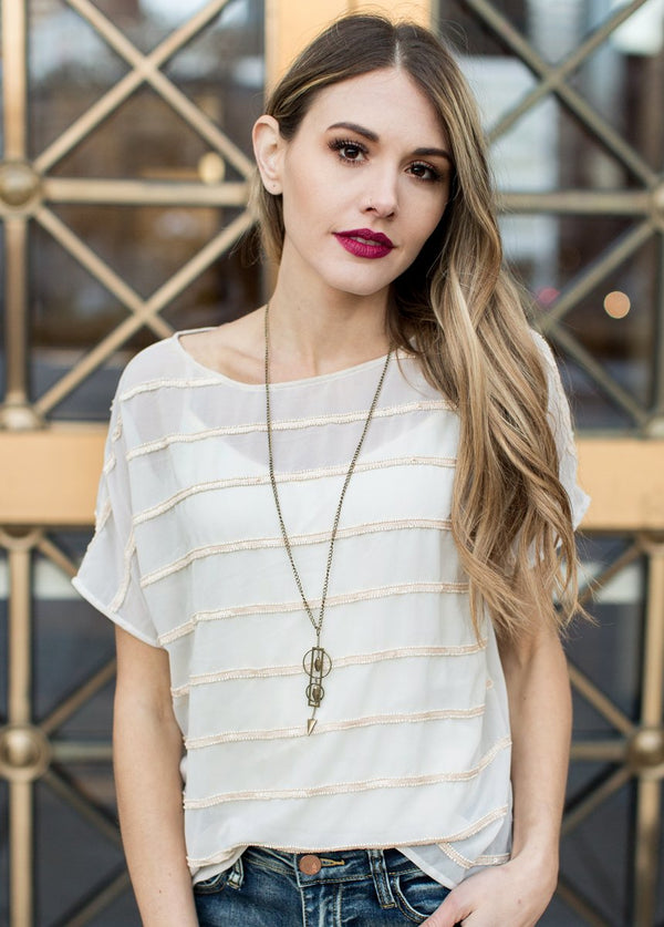 Kenna Top in Nude