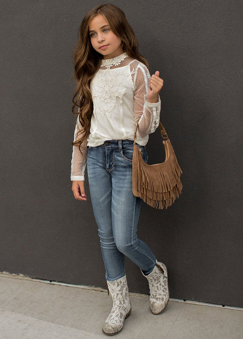 *NEW* Kinsley Fringe Hobo Bag