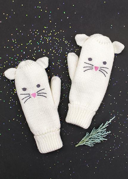 Luna Kitten Mittens 