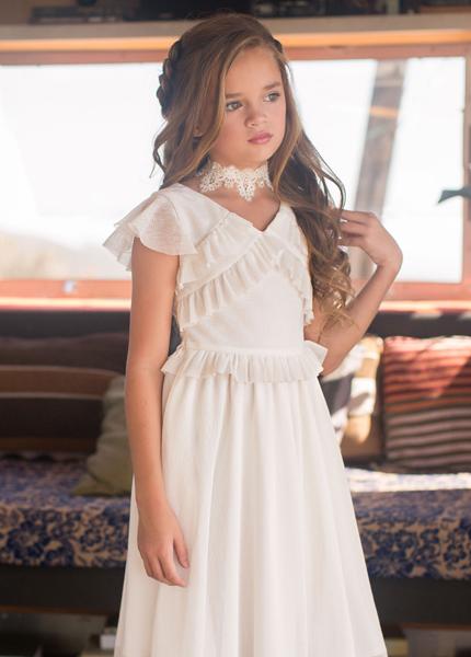 Melina Choker in Cream