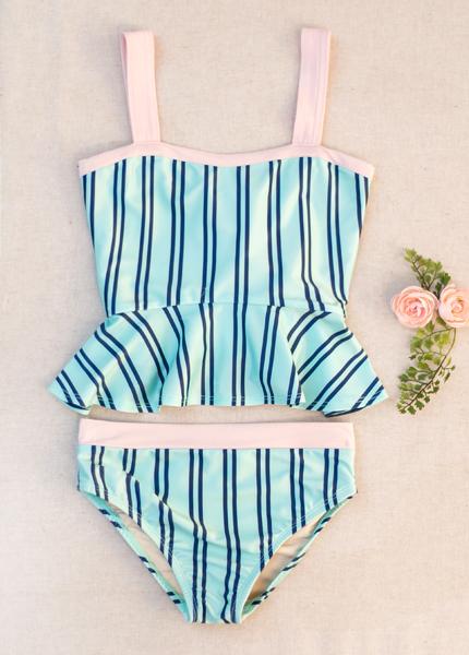 Lali Swimsuit in Stripe