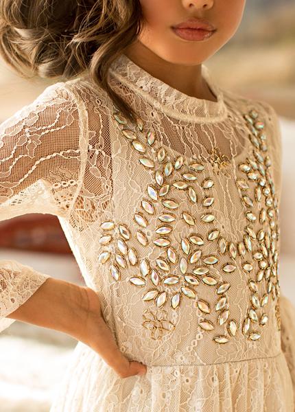 Lilou Dress in Champagne