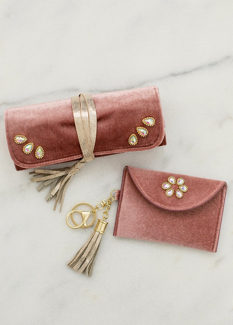 *NEW* Libby Jewelry Roll in Rose